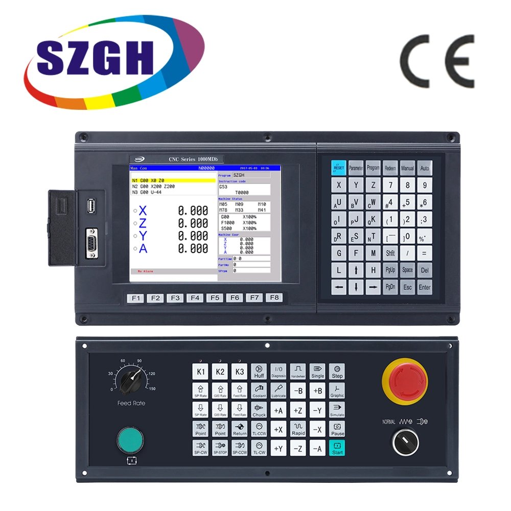 Szgh 1000 Series CNC Milling Controller 5 Axis Similar Newker CNC Controller for CNC Controller Milling Machine