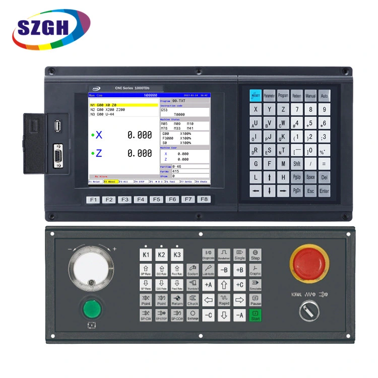 5 Axis CNC Lathe Controller Similar to Machines China CNC Lathe Control Fanuc Adopt Hardware Interpolation Technology