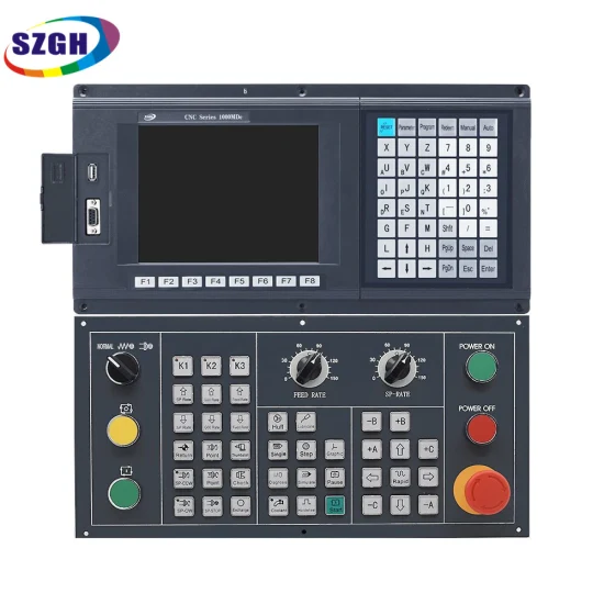China High Quality Standard Type 2 Axis CNC Customized Press Brake Remote Controller for Lathe Turning CNC System Kit