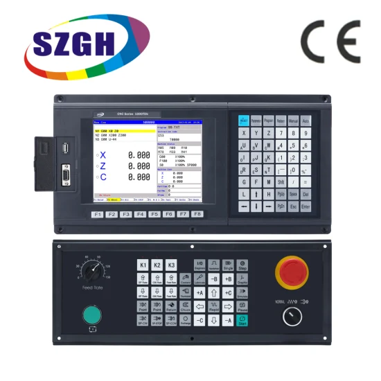 Szgh 128MB Memory, 100MB User Store Room Big Store High Position Accuracy CNC Controller 5 Axis CNC Machine Controller for Wood Turning Lathe Machine